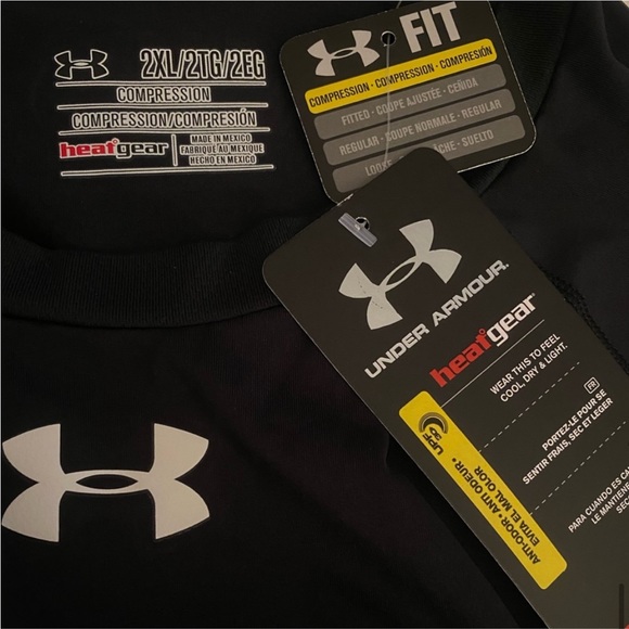 NWT Under Armour Men’s HeatGear Compression T-Shirt - Picture 8 of 8